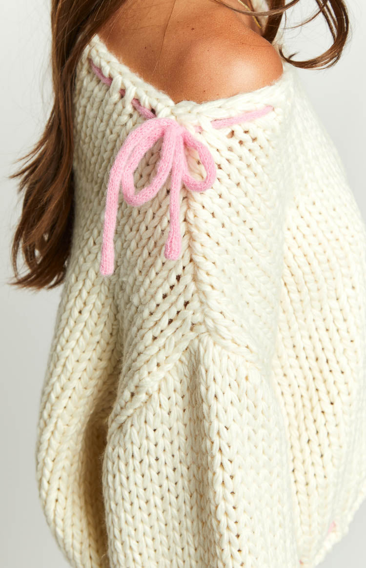 ELSENYA — Éline Off-Shoulder Knit Sweater