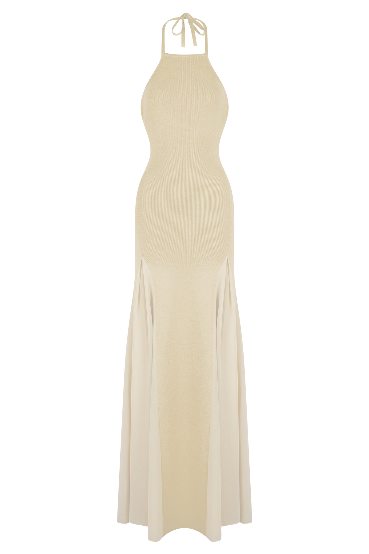 ELSENYA — Oriane Halter Maxi Dress