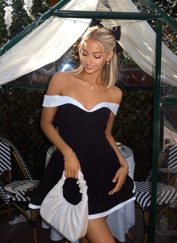ELSENYA — Clara Off-Shoulder Mini Dress