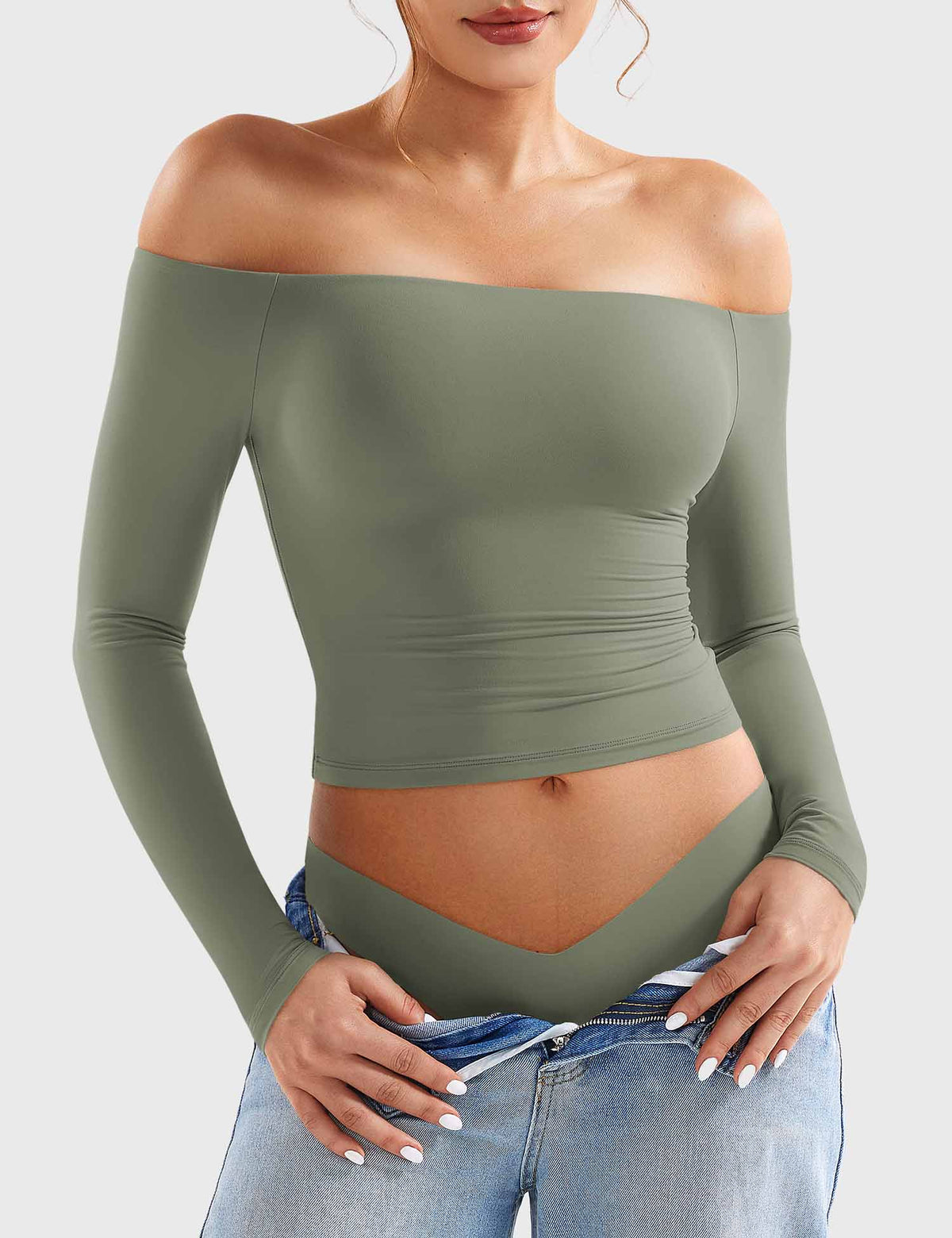 ELSENYA — Alina Off-Shoulder Top