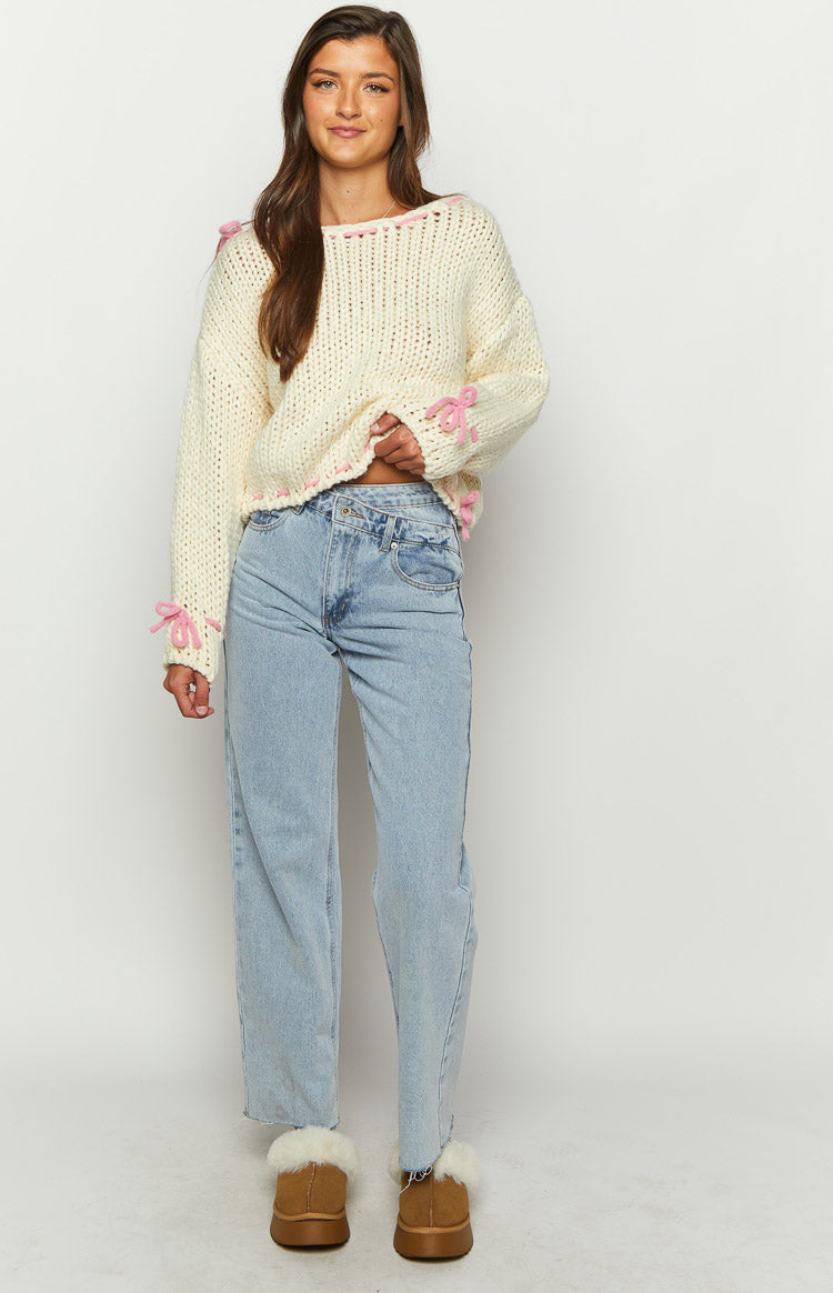 ELSENYA — Éline Off-Shoulder Knit Sweater