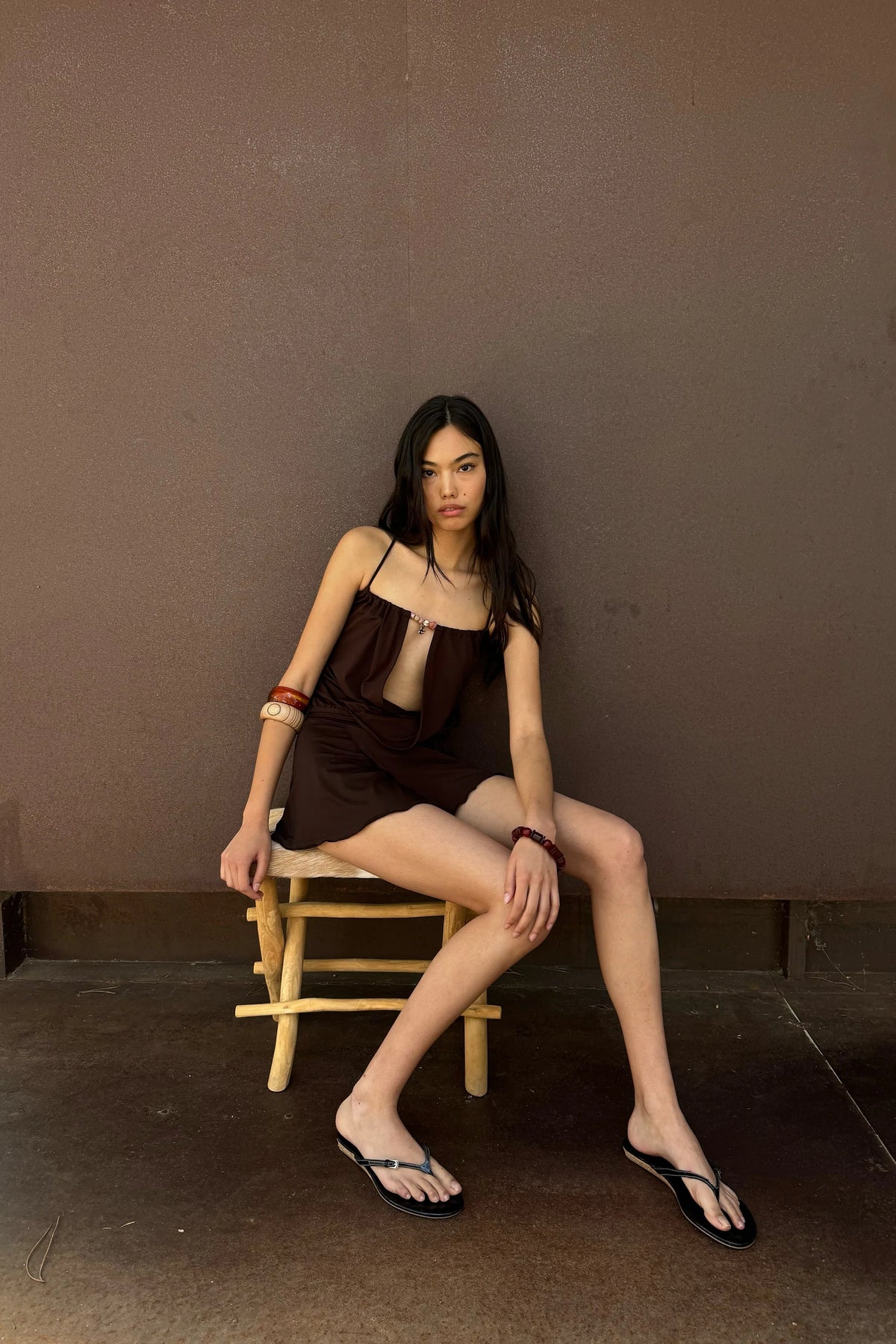 ELSENYA — Naïa Draped Mini Dress