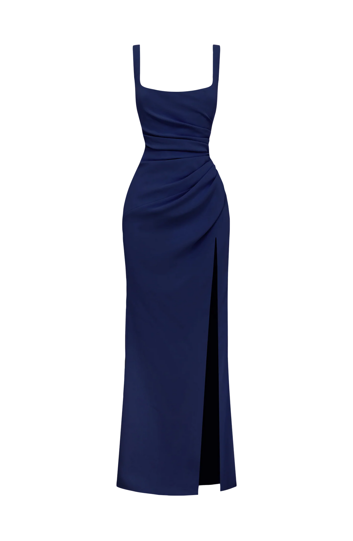 ELSENYA Amara Corset Maxi Dress in Navy