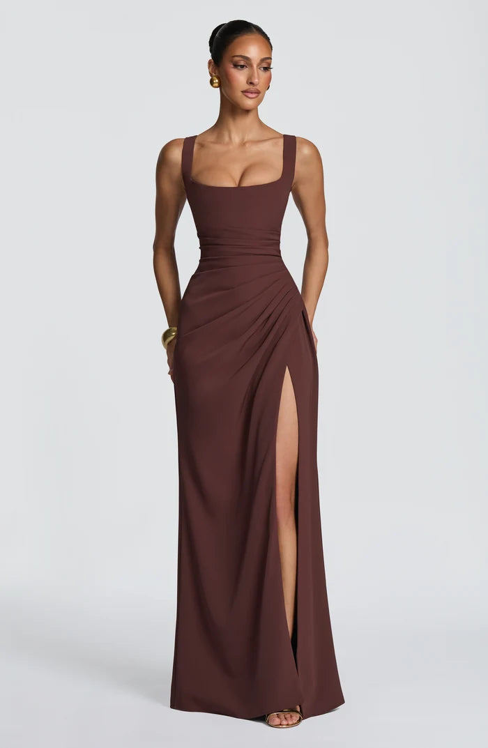ELSENYA — Amara Corset Maxi Dress