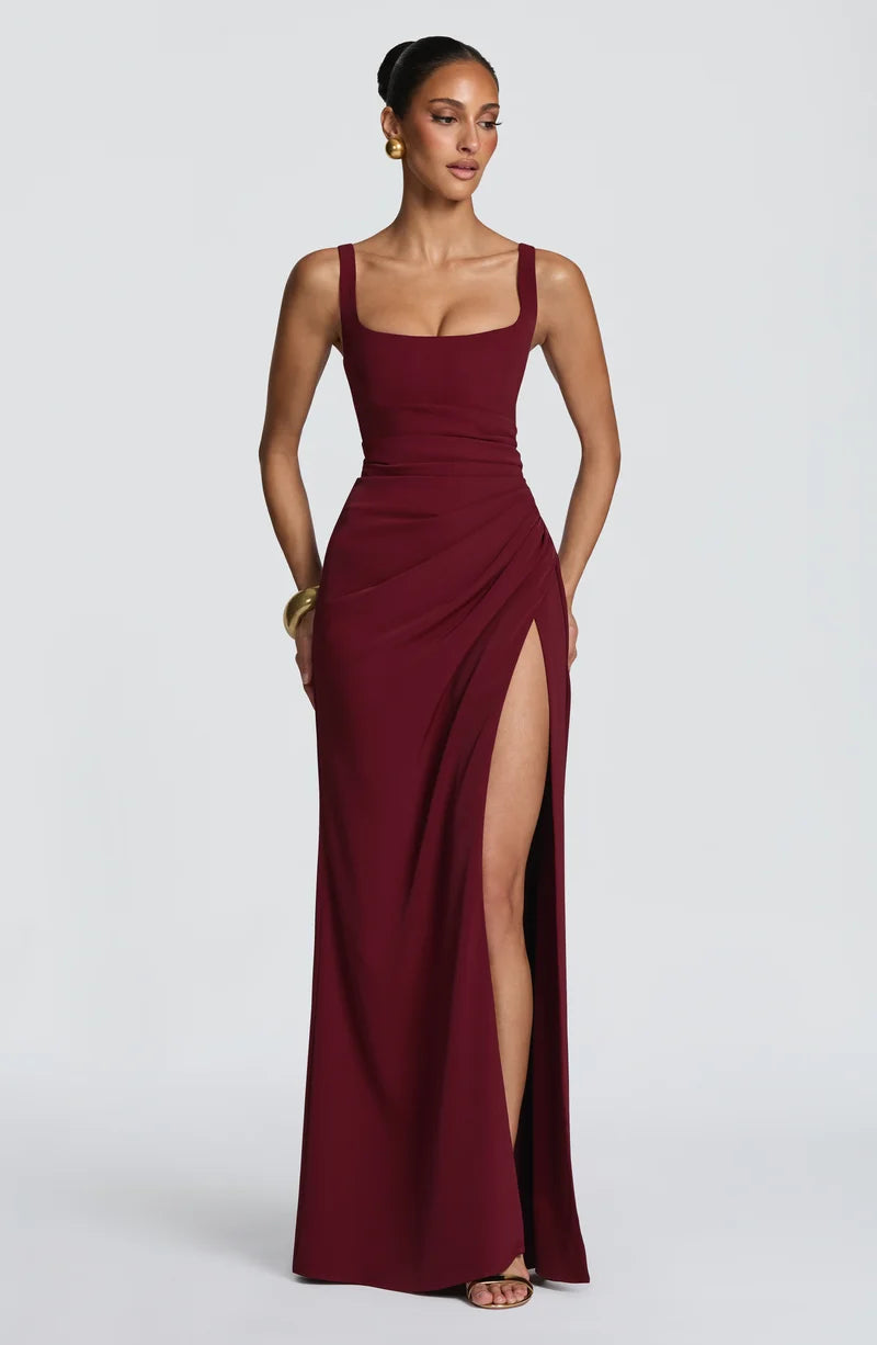 ELSENYA — Amara Corset Maxi Dress