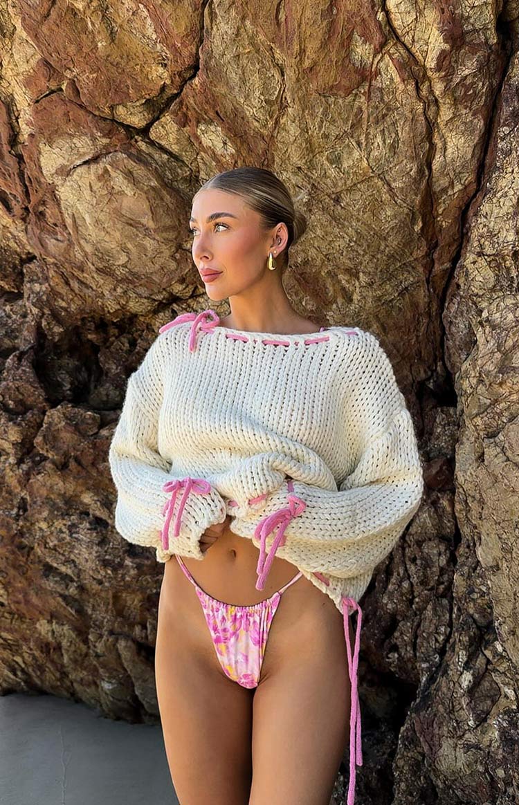 ELSENYA — Éline Off-Shoulder Knit Sweater