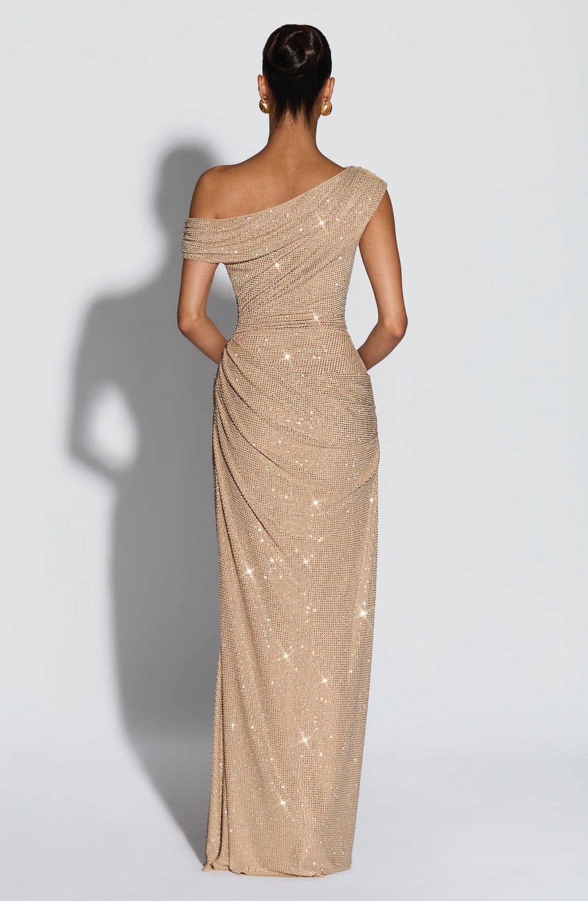 ELSENYA — Isadora Asymmetric Maxi Dress