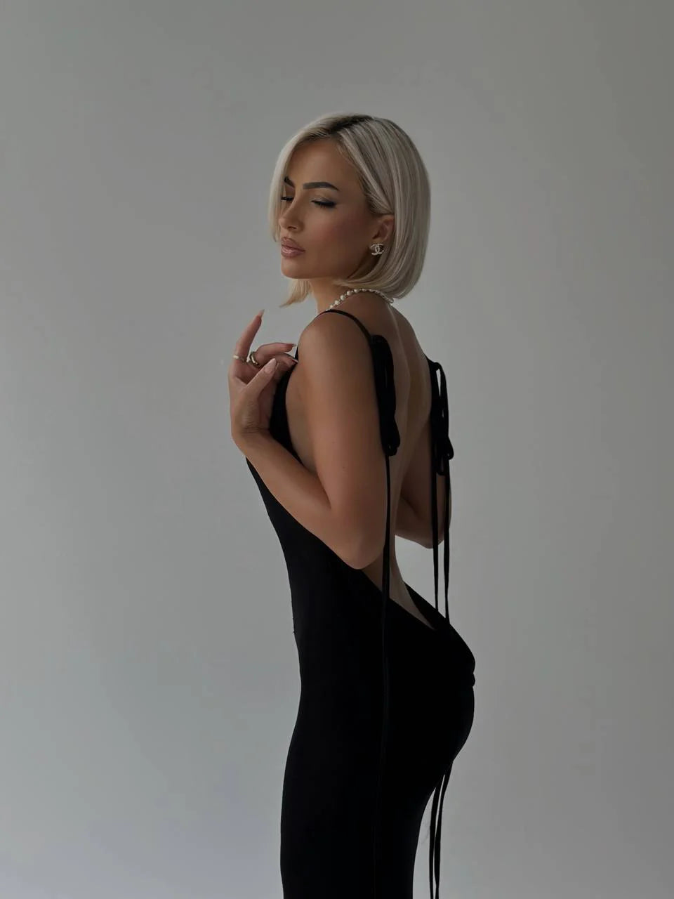 ELSENYA — Serena Backless Maxi Dress
