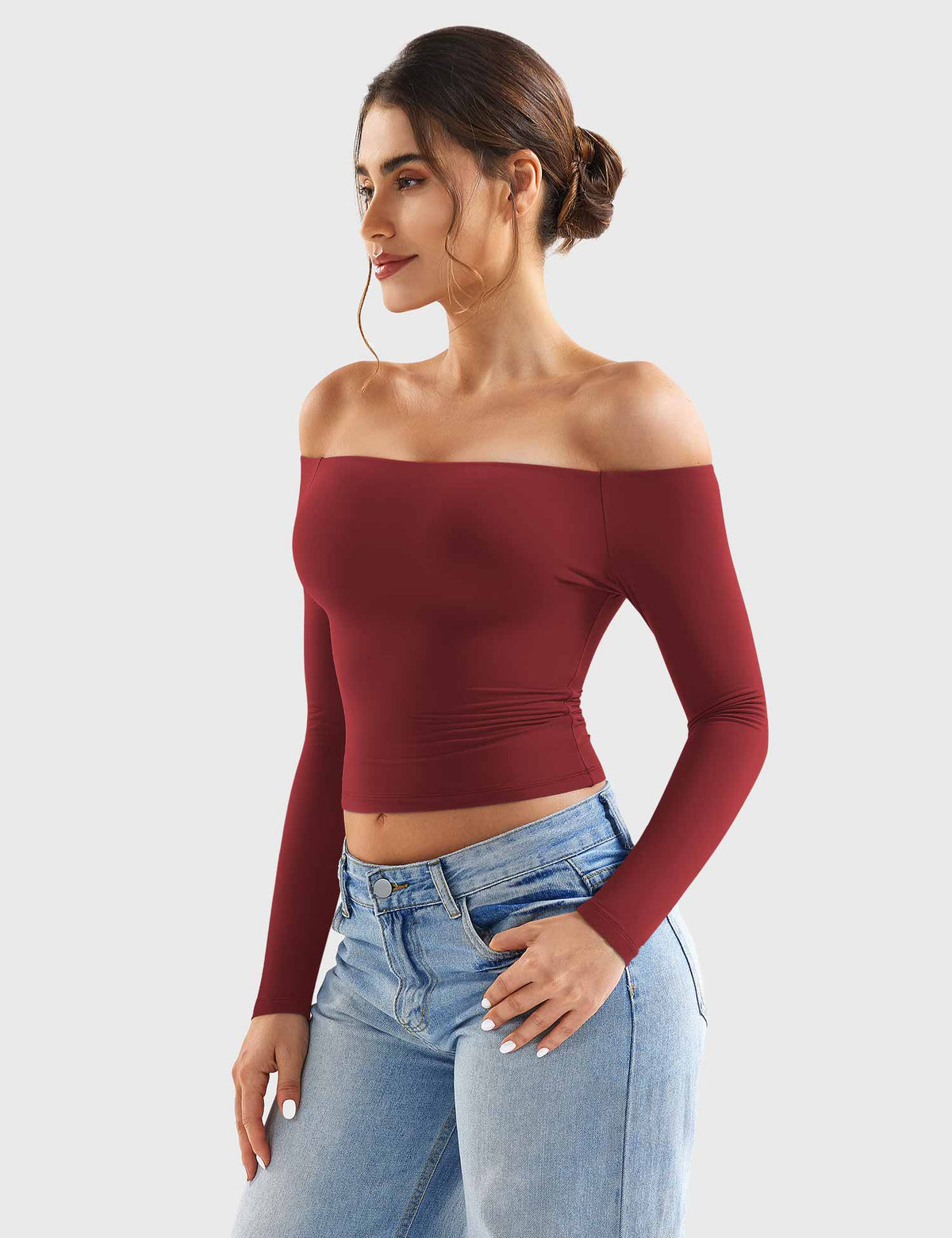 ELSENYA — Alina Off-Shoulder Top