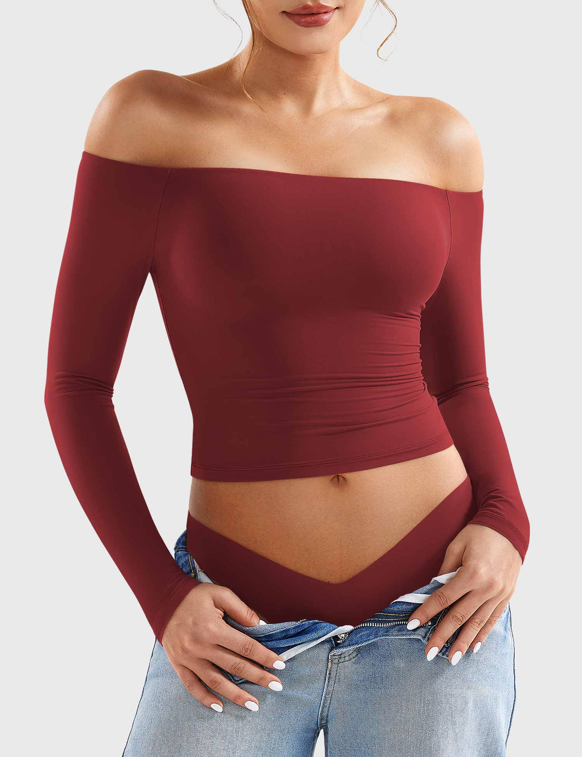 ELSENYA — Alina Off-Shoulder Top